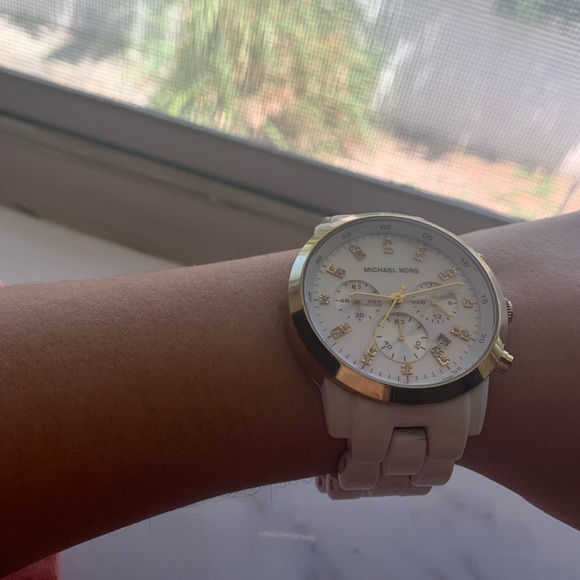 Michael Kors Crystal Watch NWT - Picture 3 of 6